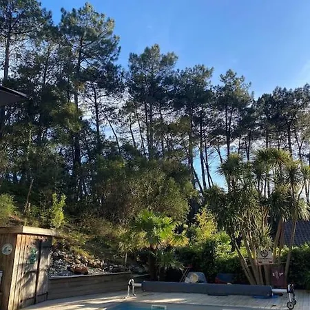 Milesker Avec Piscine Chauffee A Hossegor *