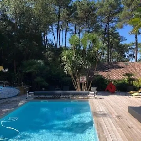 别墅 Milesker Avec Piscine Chauffee A Hossegor *